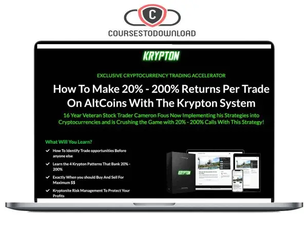Cameron Fous – The Krypton Crypto System 2021 Download