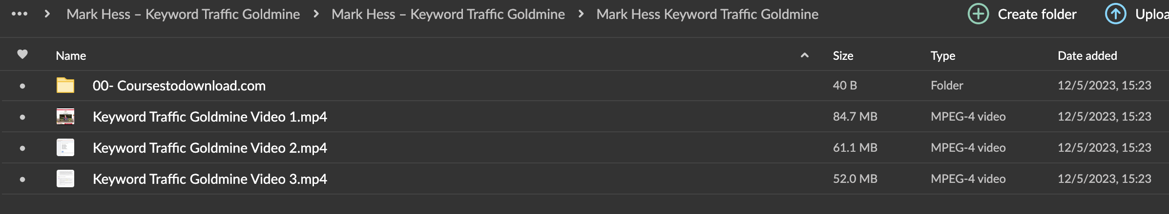 Mark Hess – Keyword Traffic Goldmine Download