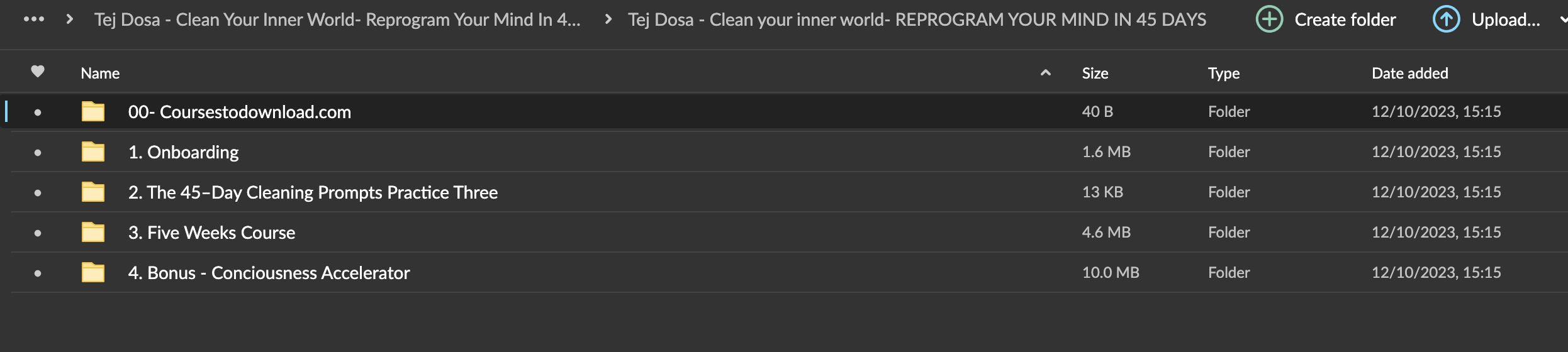 Tej Dosa - Clean Your Inner World- Reprogram Your Mind In 45 Days Download