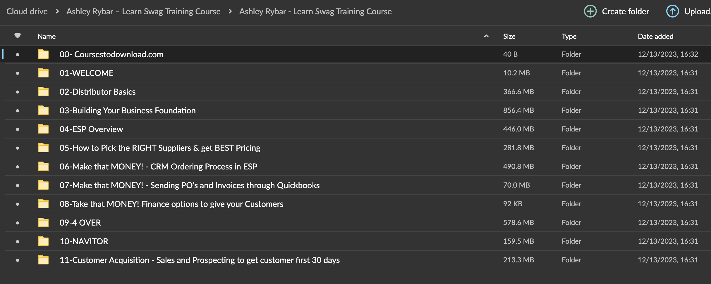 Ashley Rybar – Learn Swag Training Course Download