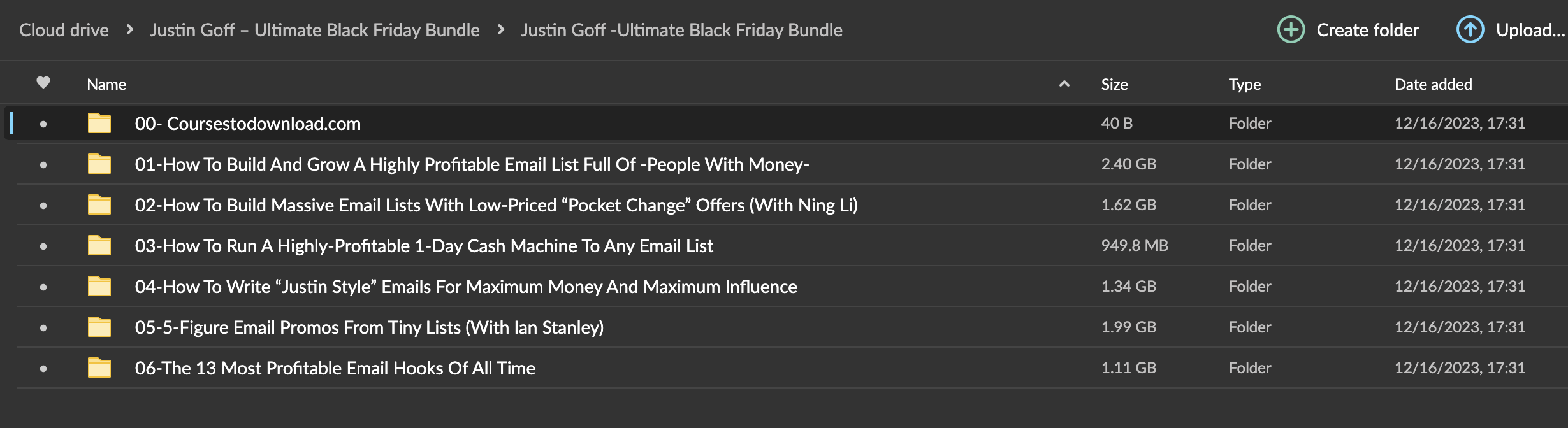 Justin Goff – Ultimate Black Friday Bundle Download