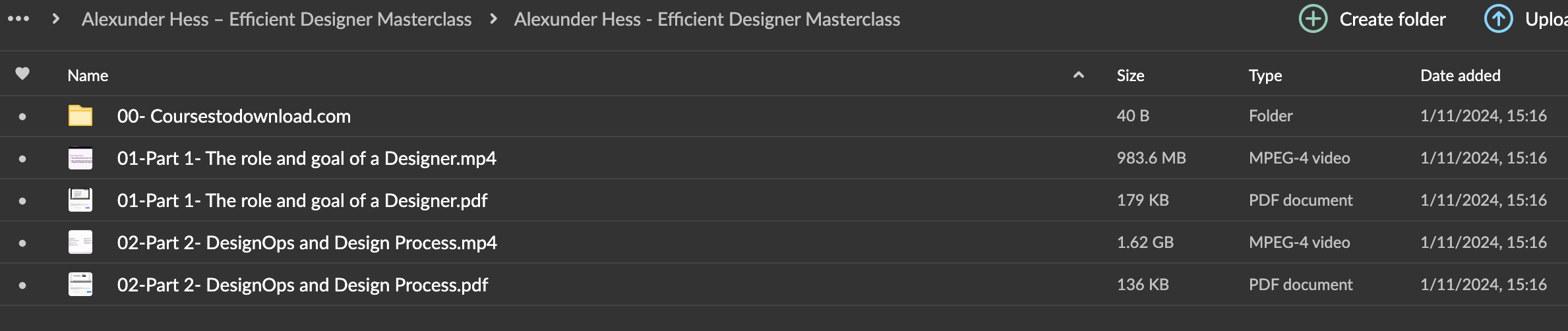 Alexunder Hess – Efficient Designer Masterclass Download